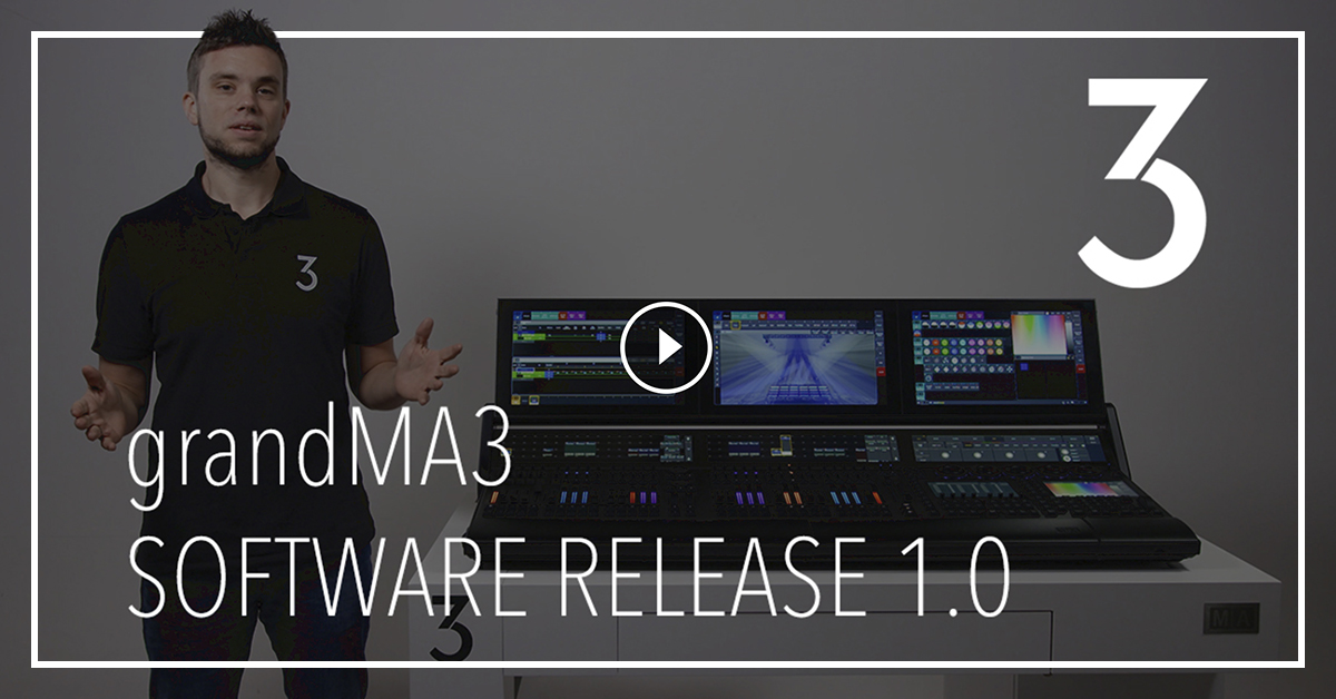 grandMA3 software release